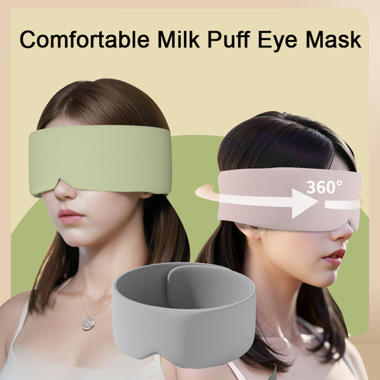 Silk Cotton Padded Eye Full Cover Block Light Blindfold Double Face Warm Cold Sleeping Masks Soft And Comfortable Blindfold For Travelling